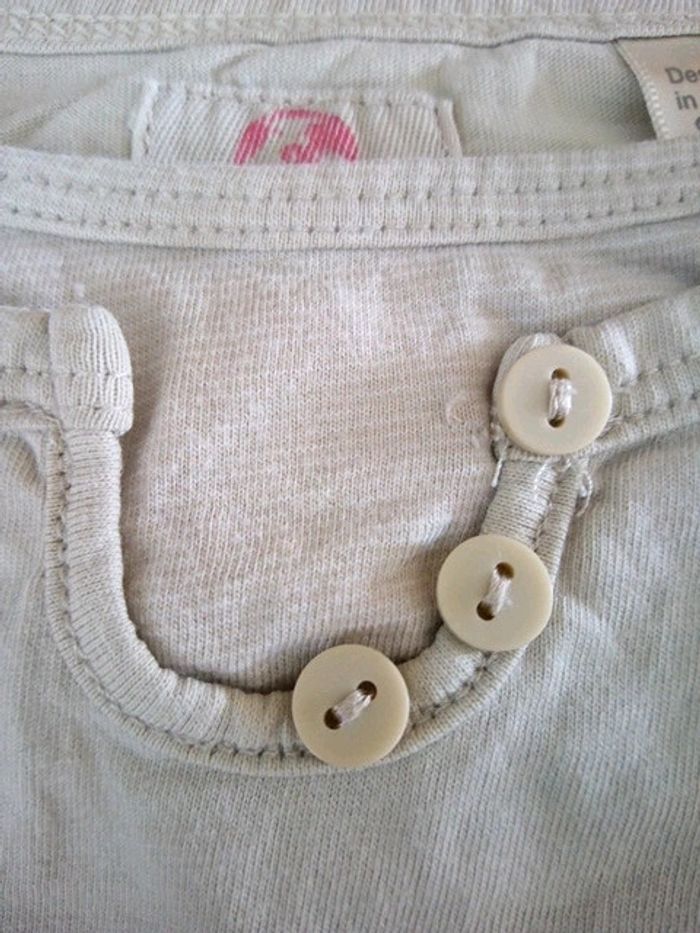 T-shirt manches longues effet 2 en 1 - photo numéro 2