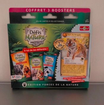 Booster coffret carte défi nature neuf