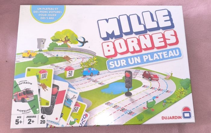 Mille bornes sur un plateau