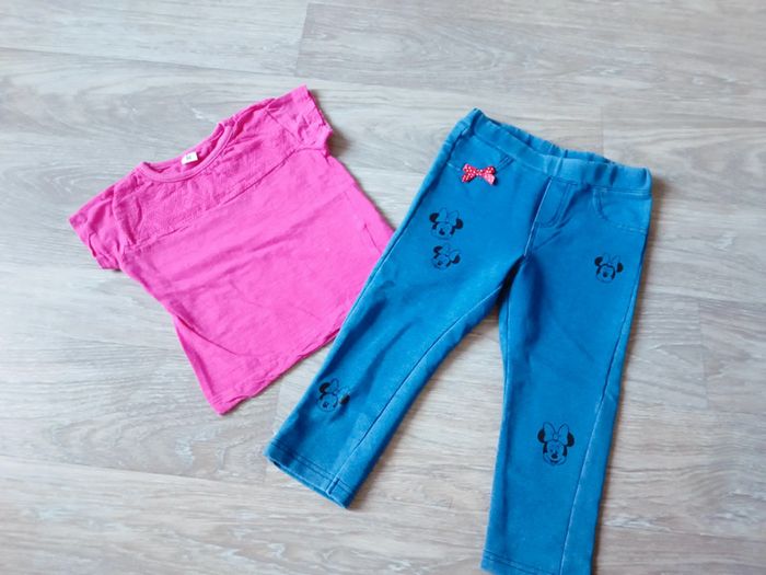 Ensemble blouse jegging 24 mois