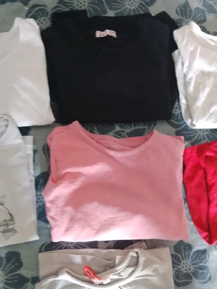 Lot tee-shirt Manche longue 4 ans - photo numéro 3