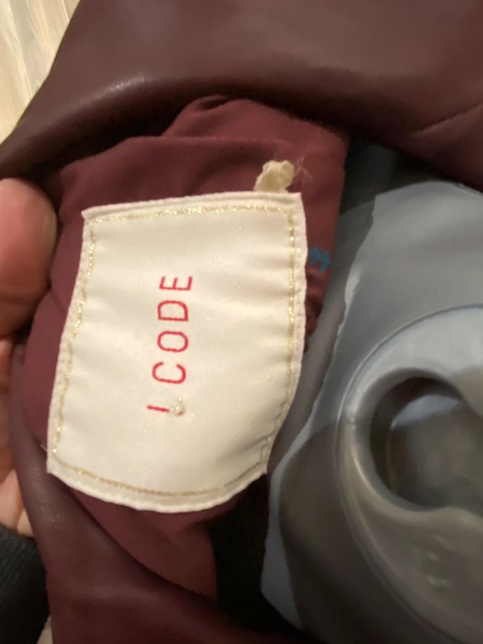 Veste cuir I.code - photo numéro 4