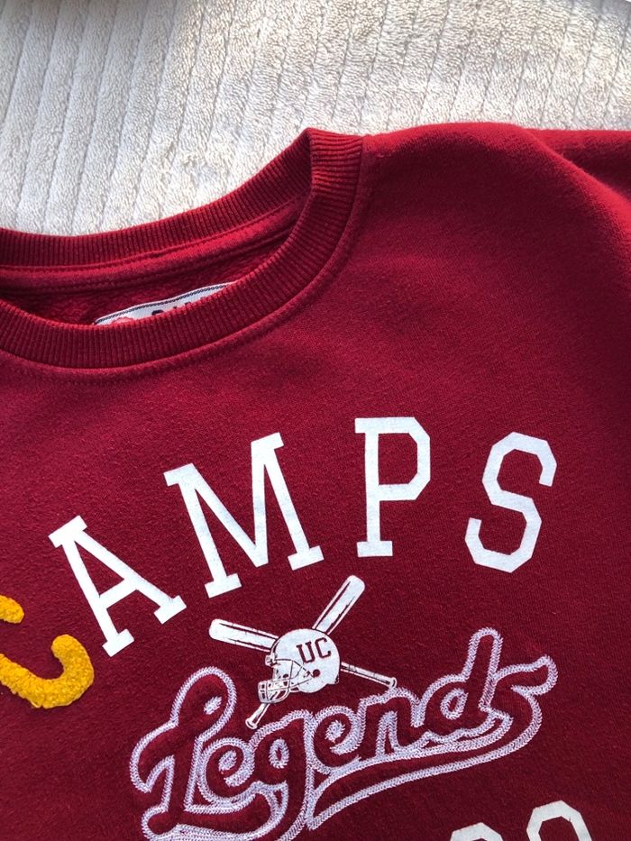 Sweat molletonné avec inscriptions - 6 ans - Camps United - photo numéro 4