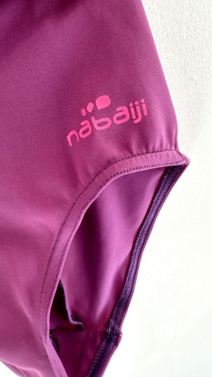 Maillot de bain une pièce violet et rose - photo numéro 4