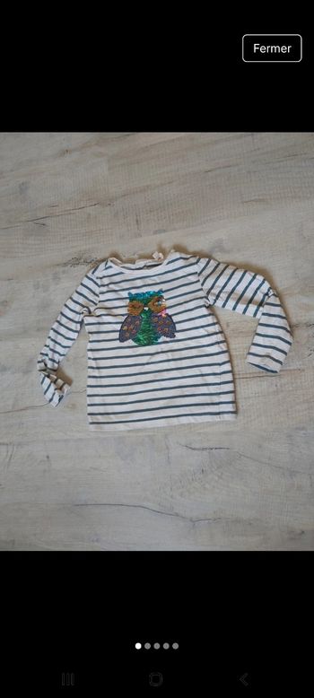 Maillot manches longues 3 ans