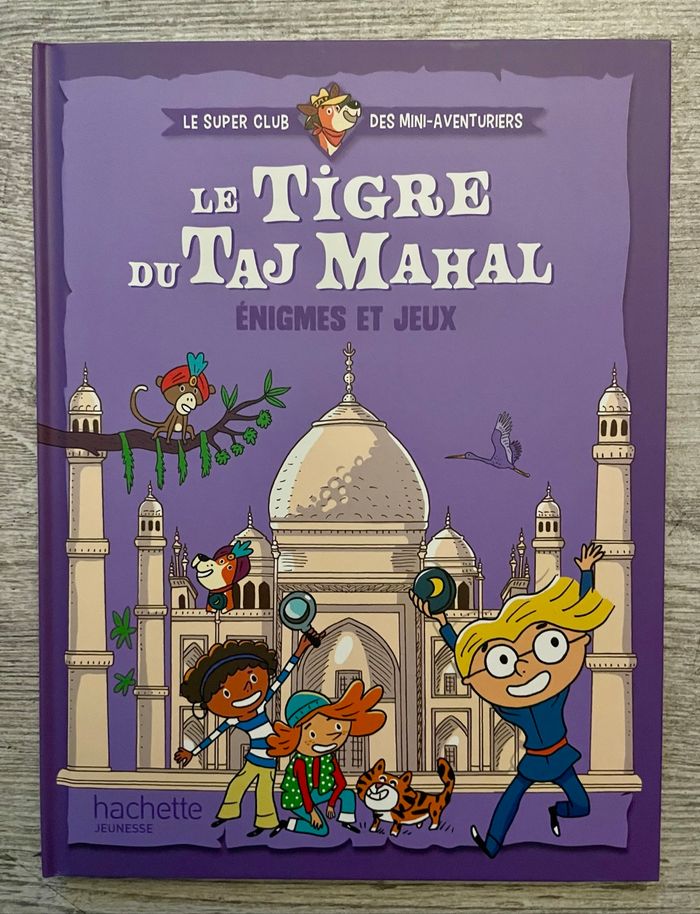 Livre McDo le tigre du taj mahal