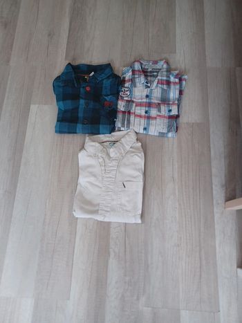 Lot de Chemises manches longues pour garçon