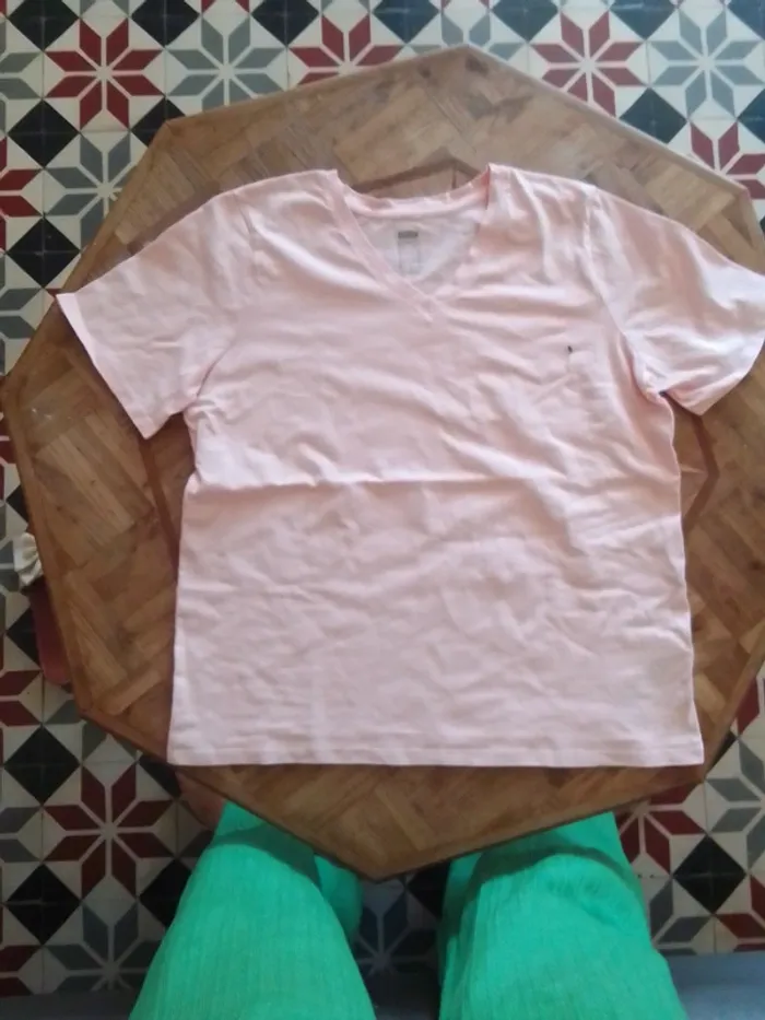 Tee shirt rose femme decathlon xl - photo numéro 2