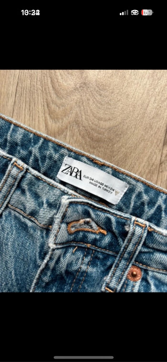 Jeans Zara taille XS 34 - photo numéro 2