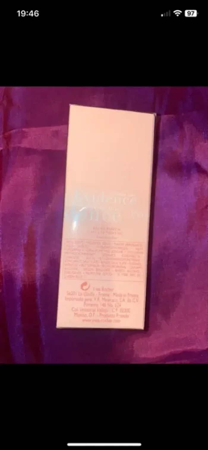 Parfum evidence Yves rocher - photo numéro 2