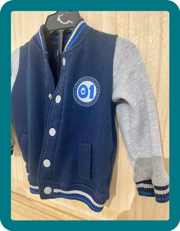 Veste type jogging / sweat 80 cm - photo numéro 5