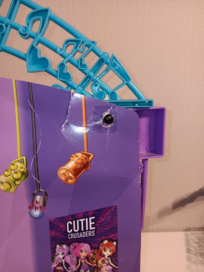 Scène rainbow rock my little pony equestria girls + 3 figurines - photo numéro 11