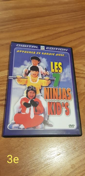 Dvd les 7 ninjas kids