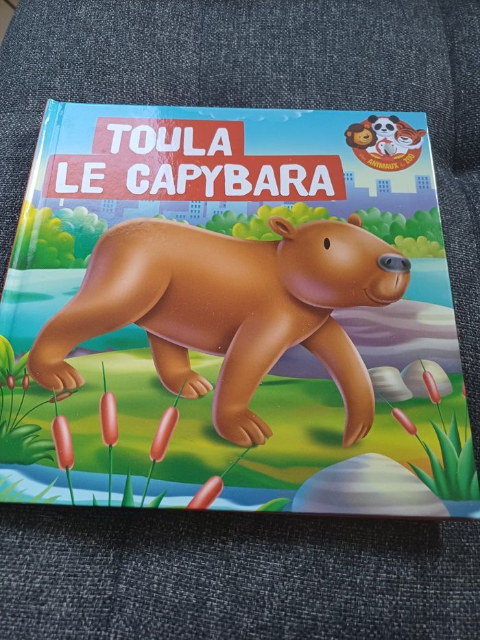 Livre Toula le capybara