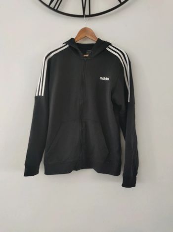 Sweat a capuche zippé adidas taille M