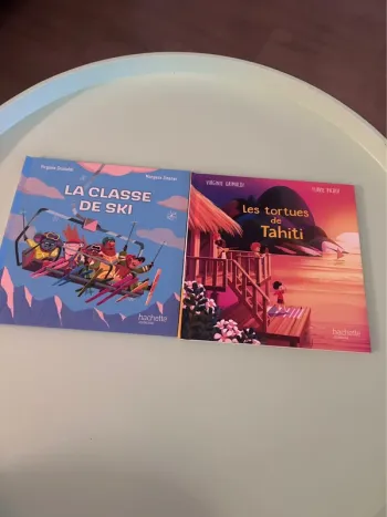 Livre la classe de ski et les tortues de Tahiti