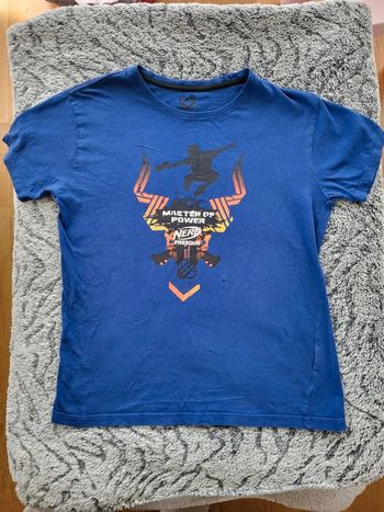 Tee shirt Nerf Freegun 14 ans bleu
