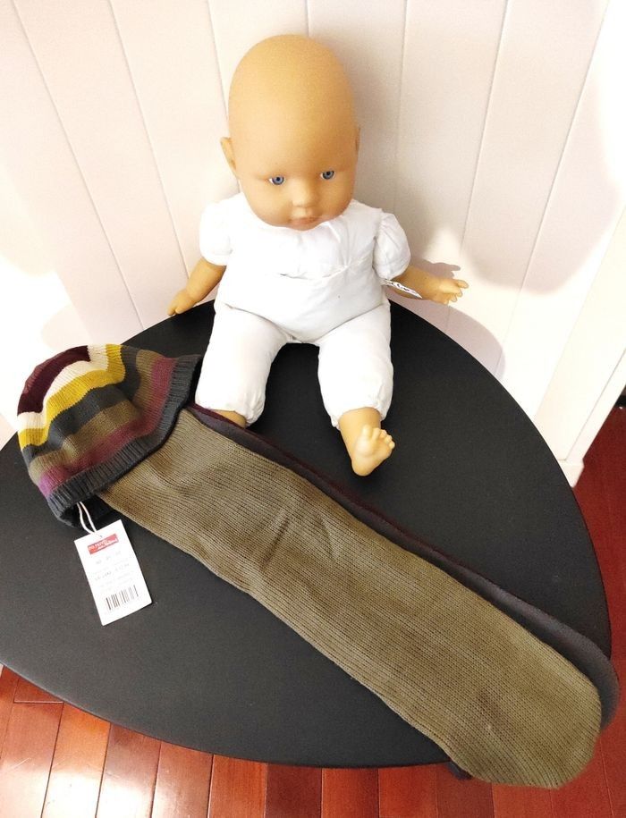 Bonnet et écharpe bébé garçon 18-24 mois