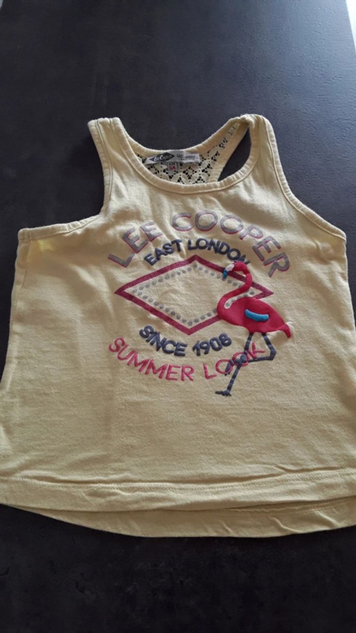 Débardeur tee-shirt Lee Cooper 5 ans