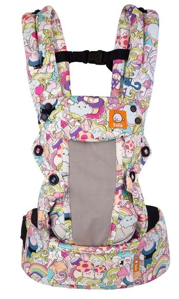 Portage préformé prefo de la marque Tula modèle Explore Coast coloris Abracadabra