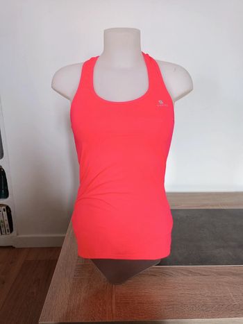 Débardeur rose sport