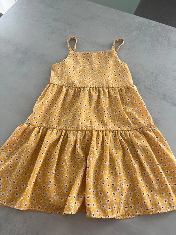 Robe fluide jaune