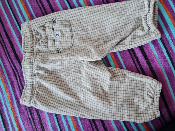 pantalon rayé