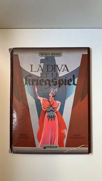 Livre BD la diva et le kriegspiel - Goetzinger Christin Dargaud 1981