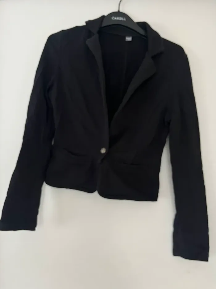 Veste noire Pimkie en coton noir taille 38 M