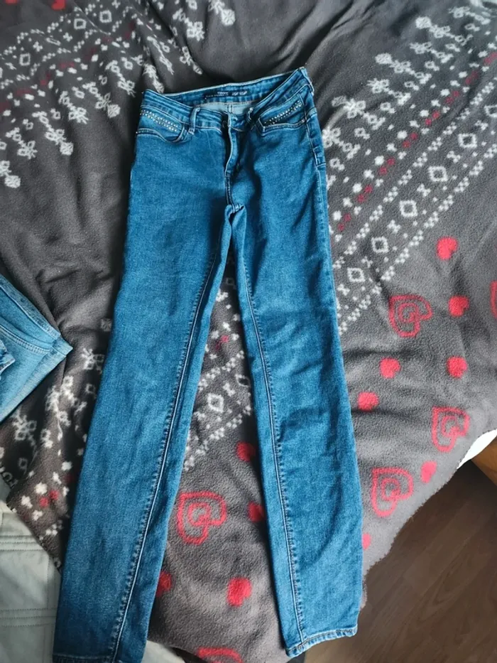 Jeans femme denim moulant