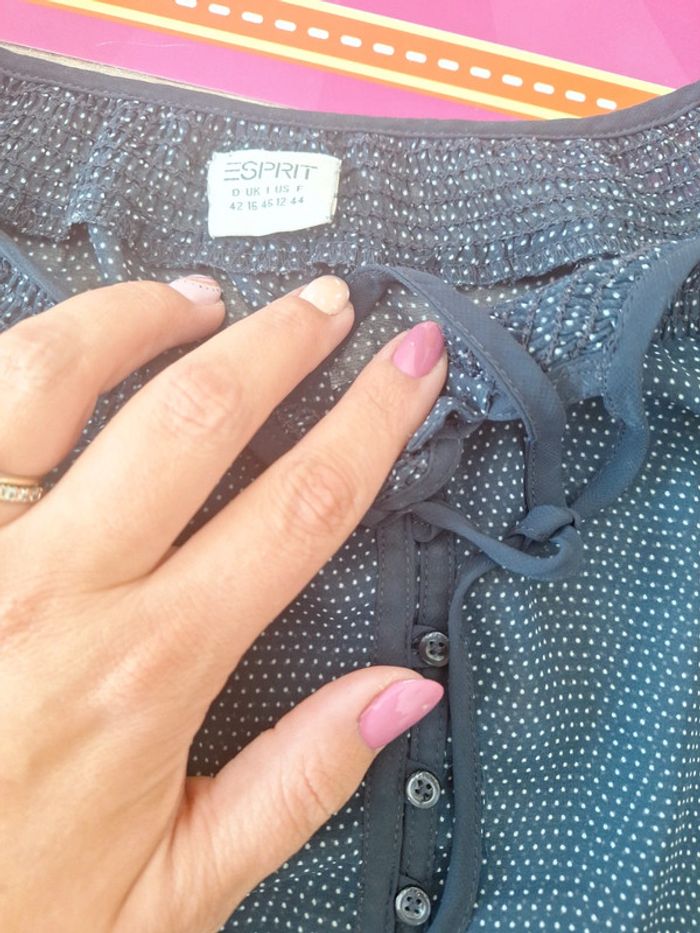 Chemisier bleu marine - photo numéro 3