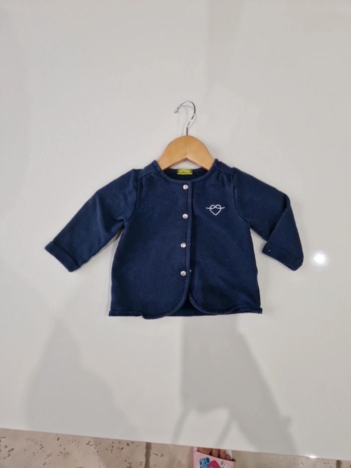 Gilet veste tape à l'œil 12 mois