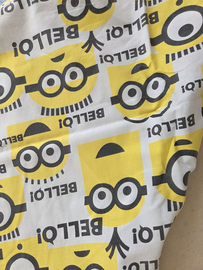 Housse et taie lit enfant minion - photo numéro 2