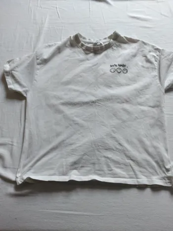 Tee Shirt Fille Smiley