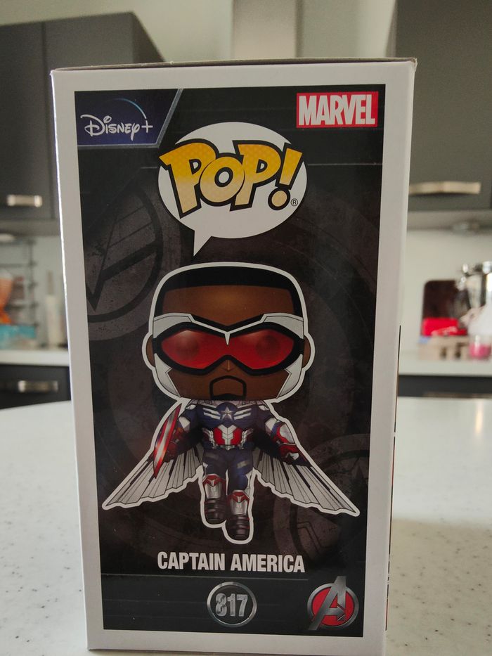 Funko Pop Marvel Captain America (Falcon & Winter Soldier) 817 - photo numéro 4