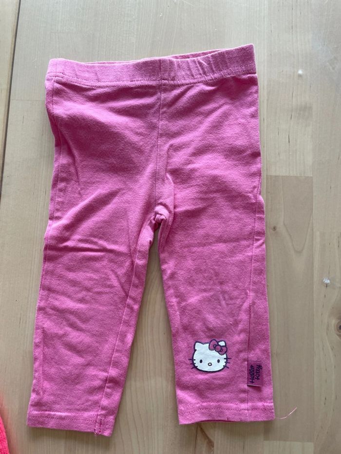 Lot de 6 leggings fille 12 mois multimarque - photo numéro 10