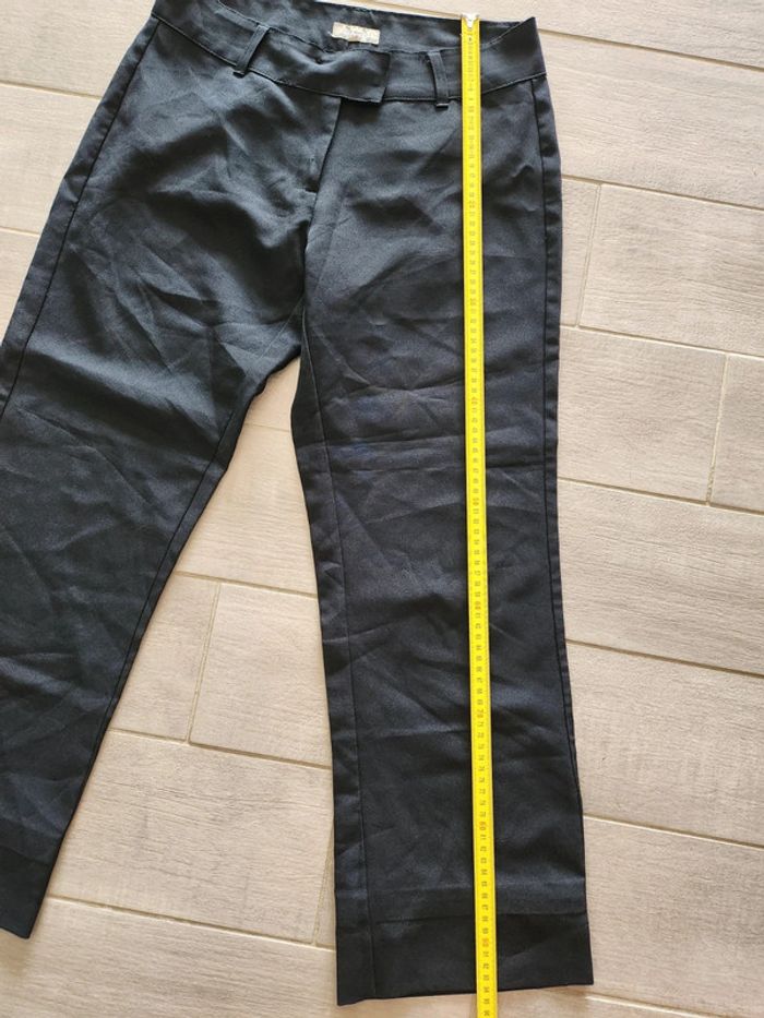 Pantalon noir a pinces in extenso taille 40 en très bon état - photo numéro 5