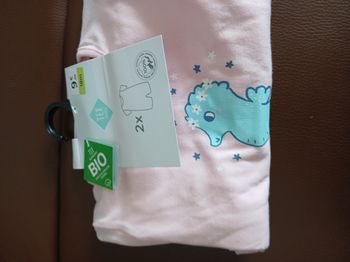 lot 2 barboteuse combishort fille tex baby 81 cm 18 mois 