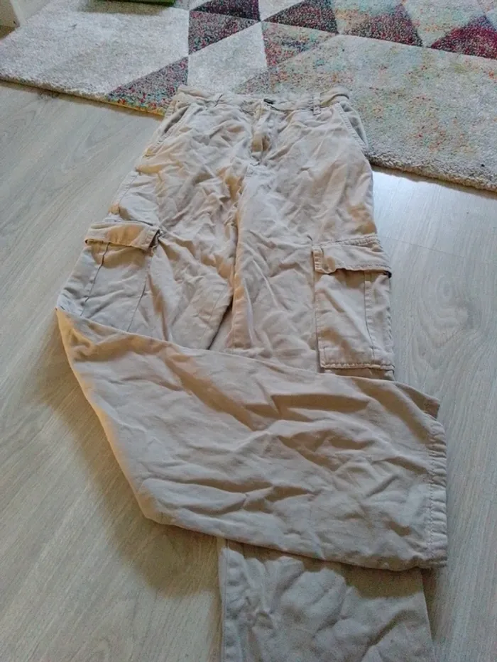 Jean cargo en coton STR taille 34 - photo numéro 2