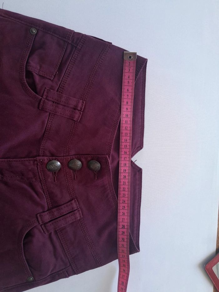 Pantalon slim taille haute Cache Cache - photo numéro 9