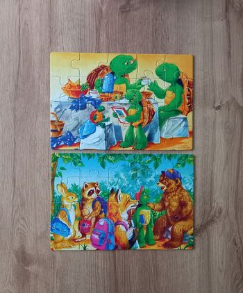 Puzzles " Clémentoni / Franklin ×2 "