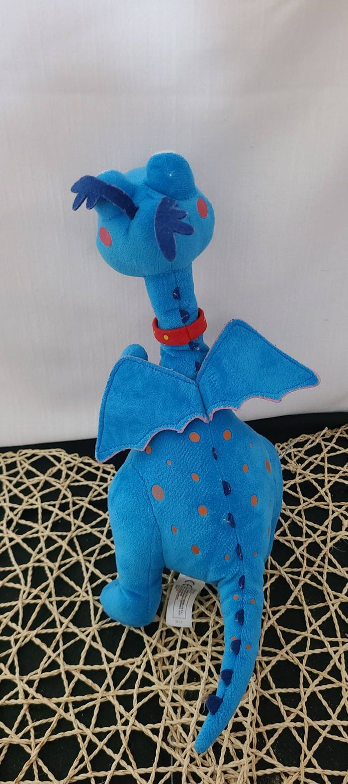 Toufy Toufy NICOTOY Disney Docteur le dragon bleu en peluche - photo numéro 3
