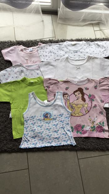 Tee-shirts lot de 7  4ans