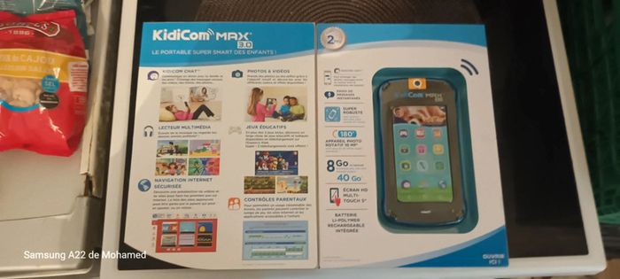 Kidcom max 3.0 bleu vtech neuf jamais déballé - photo numéro 3
