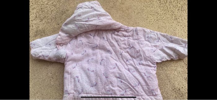 Blouson doudoune Prénatal avec capuche pompon - photo numéro 2