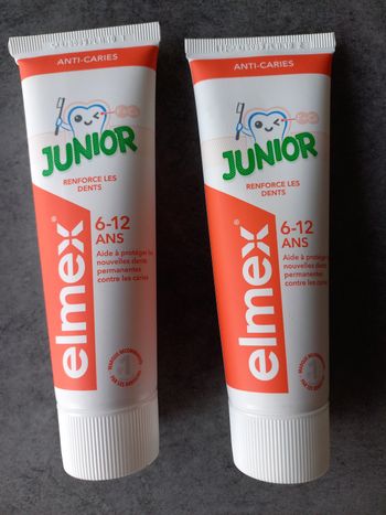 Dentifrice elmex 6-12 ans