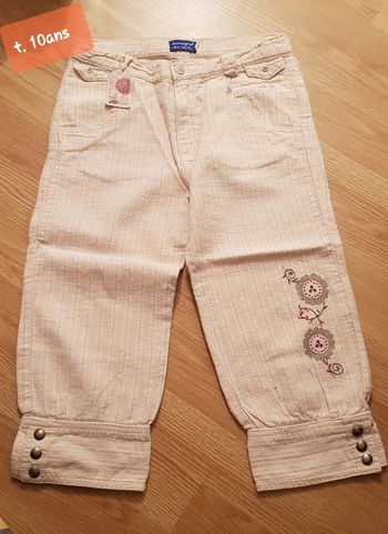 Pantalon fille la Compagnie des Petits  10 ans