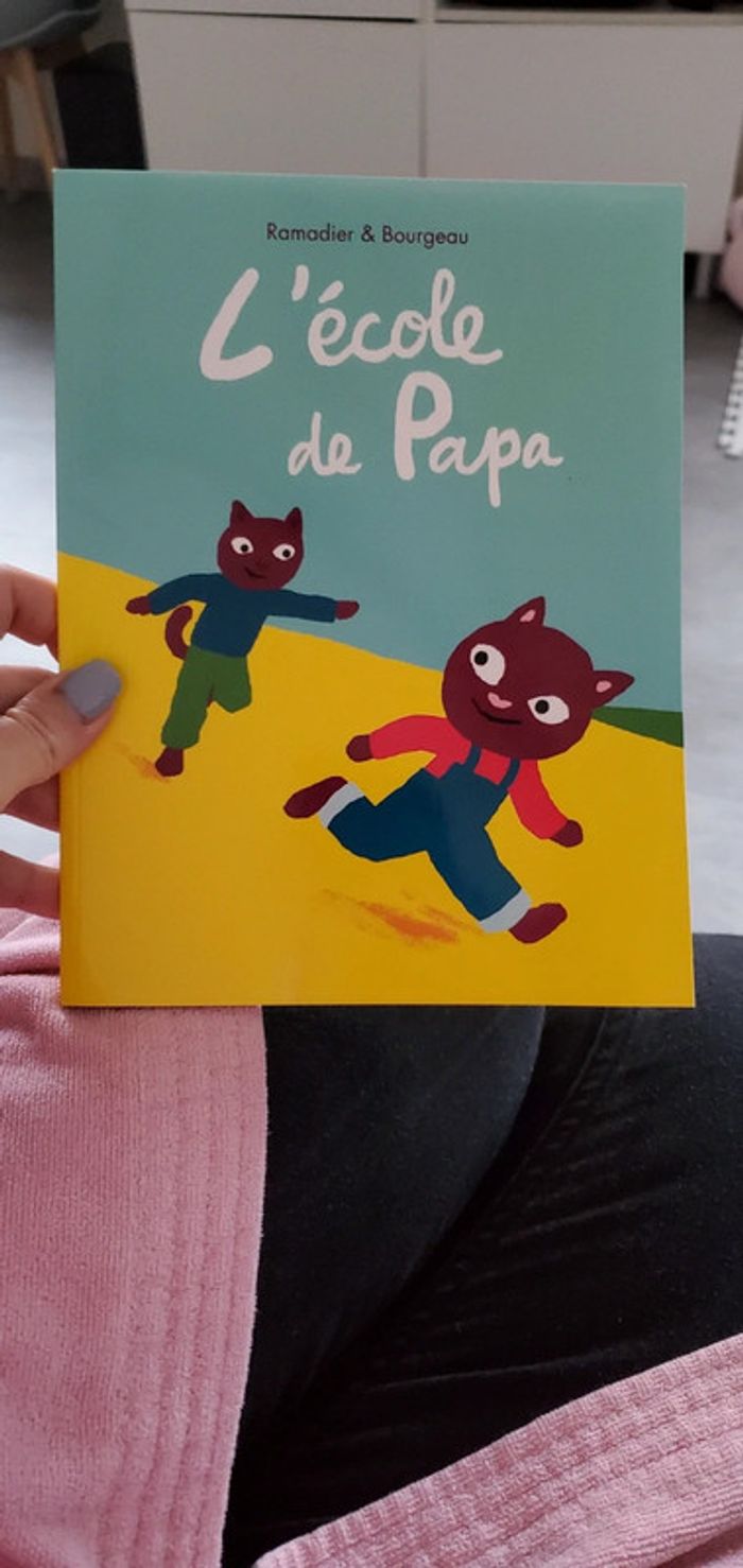 Livre l'école des papa