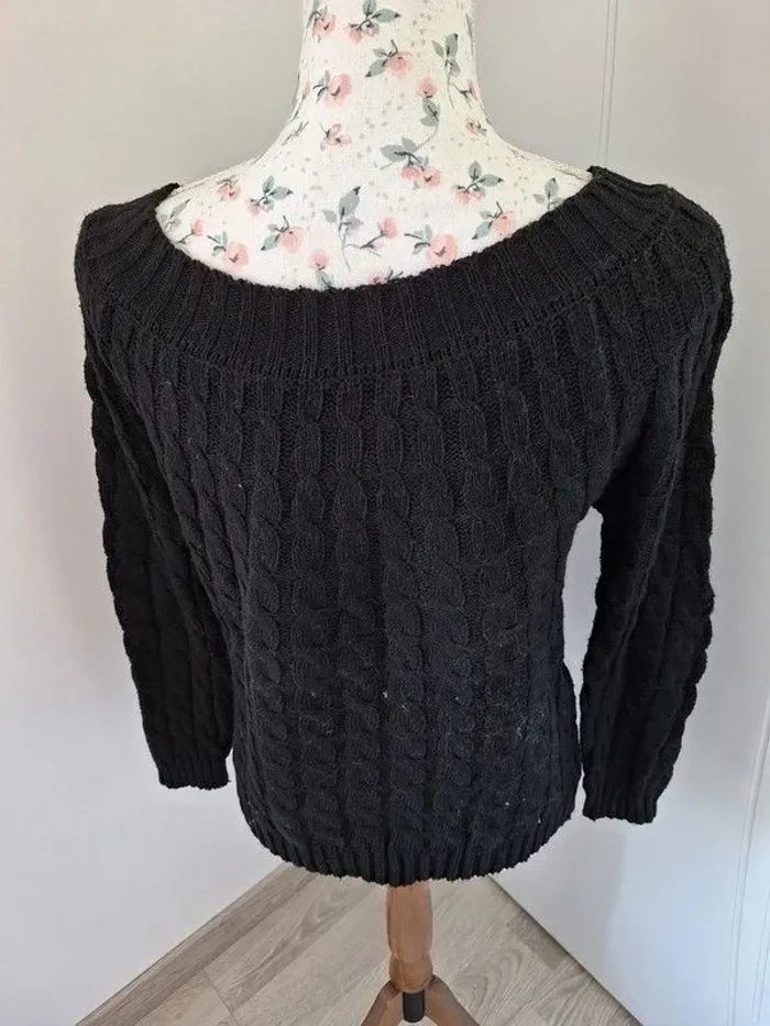 pull noir - photo numéro 3
