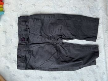 pantalon chino noir taille réglable 3 mois aéropilote